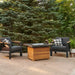The Outdoor GreatRoom Company Darien Rectangular Gas Fire Pit Table 42" The Outdoor GreatRoom Company Dreamwood Living