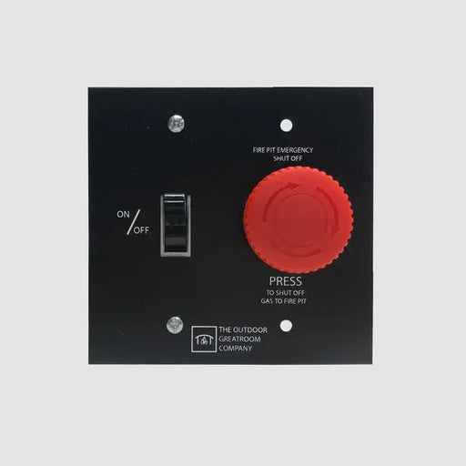 The Outdoor GreatRoom Company Electronic Ignition System ON/OFF Wall Switch w/ E-Stop The Outdoor GreatRoom Company Dreamwood Living