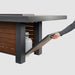 The Outdoor GreatRoom Company Kenwood Linear Dining Height Umber Brown Gas Fire Pit Table - KW-1242-K The Outdoor GreatRoom Company Dreamwood Living