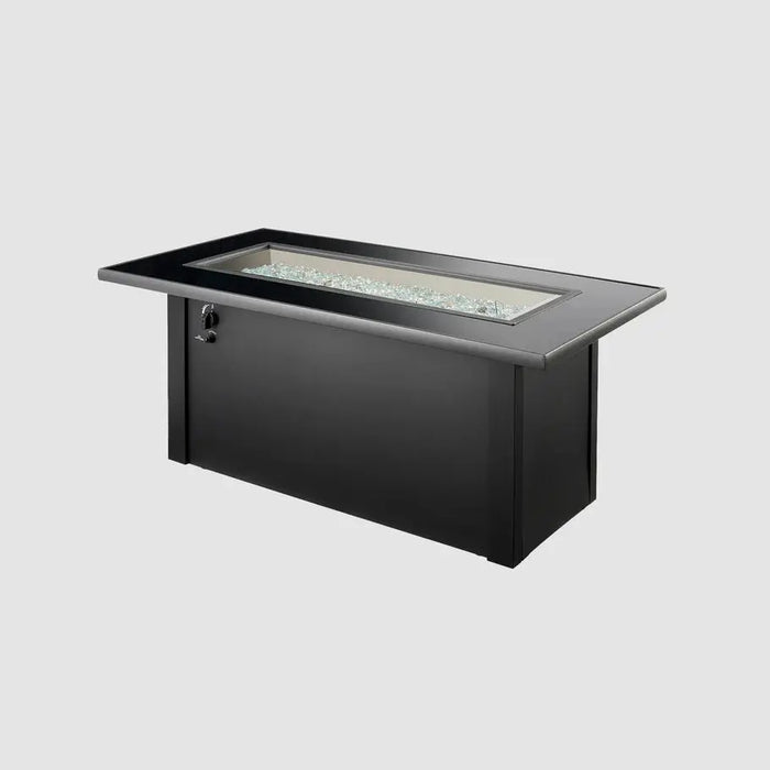 The Outdoor GreatRoom Company Monte Carlo Linear Gas Fire Pit Table The Outdoor GreatRoom Company Dreamwood Living