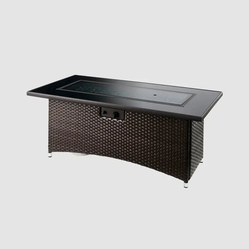 The Outdoor GreatRoom Company Montego Linear Gas Fire Pit Table The Outdoor GreatRoom Company Dreamwood Living