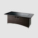 The Outdoor GreatRoom Company Montego Linear Gas Fire Pit Table The Outdoor GreatRoom Company Dreamwood Living