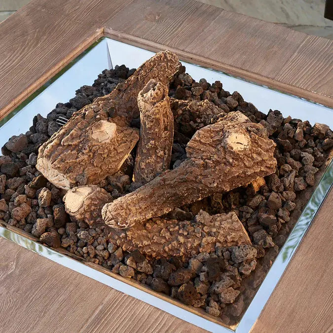The Outdoor GreatRoom Company Outdoor Ceramic Fiber Log Set The Outdoor GreatRoom Company Dreamwood Living