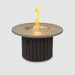 The Outdoor GreatRoom Company Reverie Round Gas Fire Pit Table The Outdoor GreatRoom Company Dreamwood Living