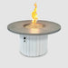 The Outdoor GreatRoom Company Reverie Round Gas Fire Pit Table The Outdoor GreatRoom Company Dreamwood Living