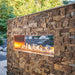 The Outdoor GreatRoom Company See Through Ready to Finish Gas Fireplace The Outdoor GreatRoom Company Dreamwood Living