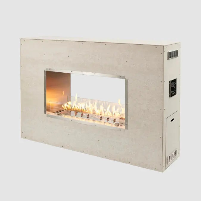 The Outdoor GreatRoom Company See Through Ready to Finish Gas Fireplace The Outdoor GreatRoom Company Dreamwood Living