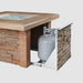 The Outdoor GreatRoom Company Sierra Square Gas Fire Pit Table The Outdoor GreatRoom Company Dreamwood Living