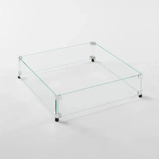 The Outdoor GreatRoom Company Square Glass Wind Guard The Outdoor GreatRoom Company Dreamwood Living
