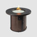 The Outdoor GreatRoom Company Stonefire Round Gas Fire Pit Table The Outdoor GreatRoom Company Dreamwood Living