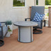The Outdoor GreatRoom Company Stonefire Round Gas Fire Pit Table The Outdoor GreatRoom Company Dreamwood Living