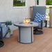 The Outdoor GreatRoom Company Stonefire Round Gas Fire Pit Table The Outdoor GreatRoom Company Dreamwood Living