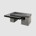 The Outdoor GreatRoom Company Uptown Black Linear Fire Pit Table The Outdoor GreatRoom Company Dreamwood Living