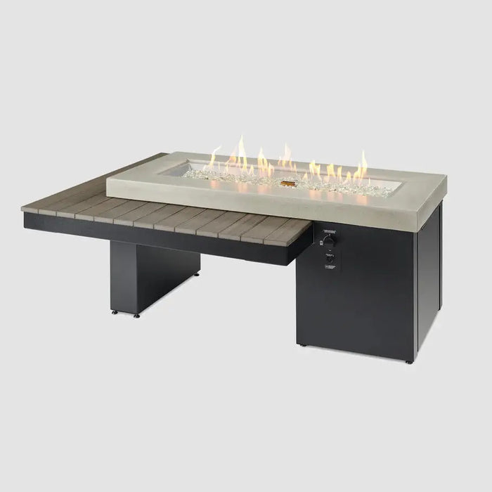 The Outdoor GreatRoom Company Uptown Linear Gas Fire Table The Outdoor GreatRoom Company Dreamwood Living