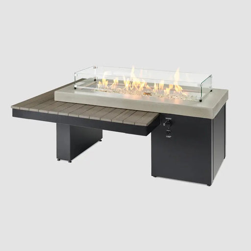 The Outdoor GreatRoom Company Uptown Linear Gas Fire Table The Outdoor GreatRoom Company Dreamwood Living