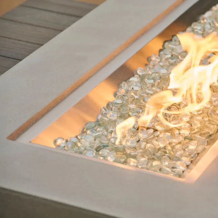 The Outdoor GreatRoom Company Uptown Linear Gas Fire Table The Outdoor GreatRoom Company Dreamwood Living