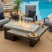 The Outdoor GreatRoom Company Uptown Linear Gas Fire Table The Outdoor GreatRoom Company Dreamwood Living