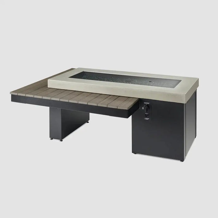 The Outdoor GreatRoom Company Uptown Linear Gas Fire Table The Outdoor GreatRoom Company Dreamwood Living