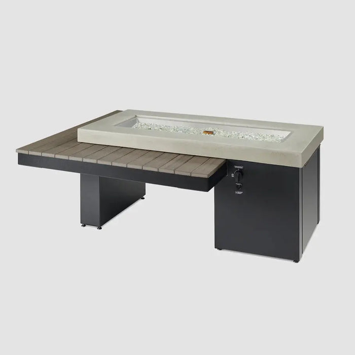 The Outdoor GreatRoom Company Uptown Linear Gas Fire Table The Outdoor GreatRoom Company Dreamwood Living