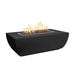 The Outdoor Plus Avalon Linear 84" x 28" Metal Powder Coat 24" Tall Fire Pit The Outdoor Plus Dreamwood Living