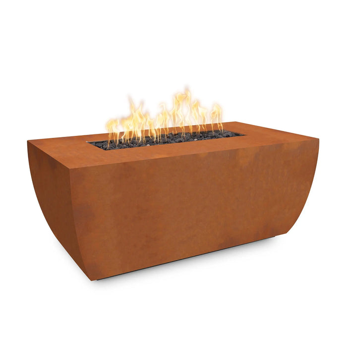 The Outdoor Plus Avalon Linear 84" x 28" x 24" Tall Fire Pit – Metal Collection The Outdoor Plus Dreamwood Living