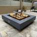 The Outdoor Plus Cabo 36" Square GFRC Concrete Fire Pit The Outdoor Plus