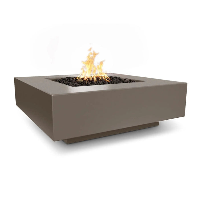 The Outdoor Plus Cabo 36" Square GFRC Concrete Fire Pit The Outdoor Plus