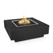 The Outdoor Plus OPT-CBSQPC48 Cabo 48" Powder Coat Square Gas Fire Pit