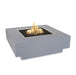 The Outdoor Plus OPT-CBSQPC48 Cabo 48" Powder Coat Square Gas Fire Pit