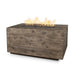 The Outdoor Plus Catalina 48" Rectangle GFRC Wood Grain Fire Pit The Outdoor Plus