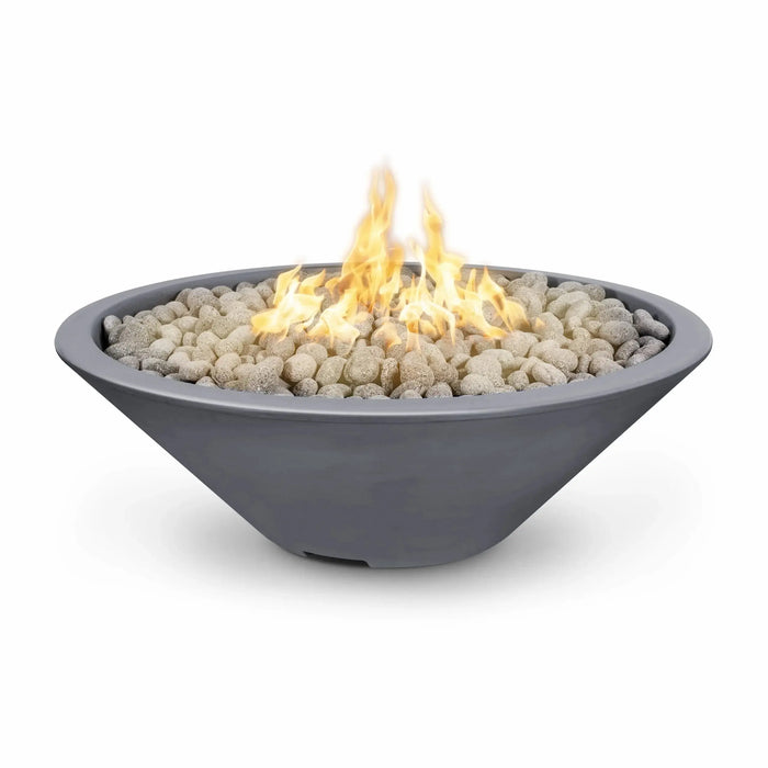 Cazo fire pit surrounded by modern outdoor furniture, cozy ambiance.