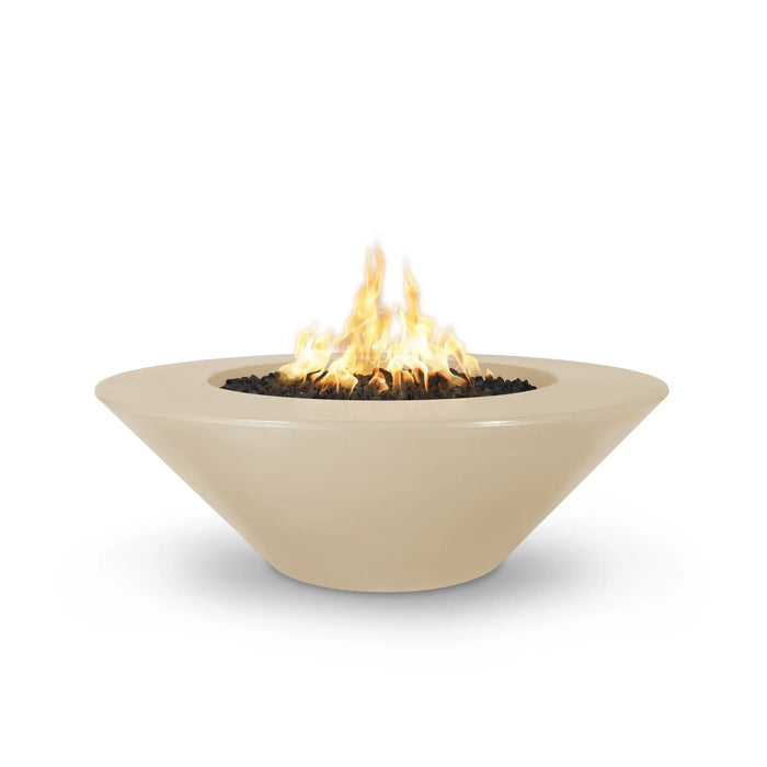 The Outdoor Plus Cazo 60" GFRC Concrete Fire Pit - Wide Ledge The Outdoor Plus Dreamwood Living