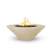 The Outdoor Plus Cazo 60" GFRC Concrete Fire Pit - Wide Ledge The Outdoor Plus Dreamwood Living