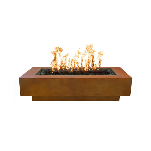 The Outdoor Plus Coronado 48" Rectangle Metal Fire Pit The Outdoor Plus