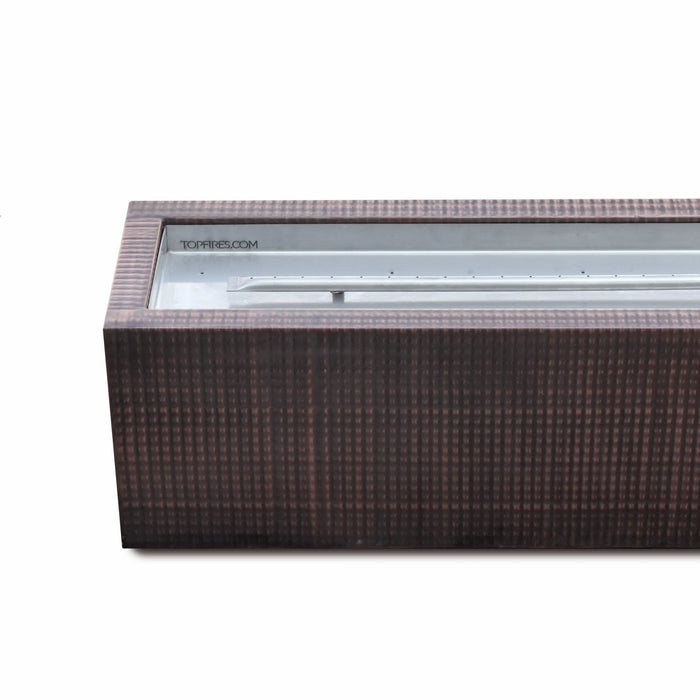 The Outdoor Plus Eaves 72" Rectangular Fire Pit - Metal Collection The Outdoor Plus Dreamwood Living