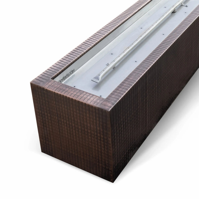 The Outdoor Plus Eaves 72" Rectangular Fire Pit - Metal Collection The Outdoor Plus Dreamwood Living