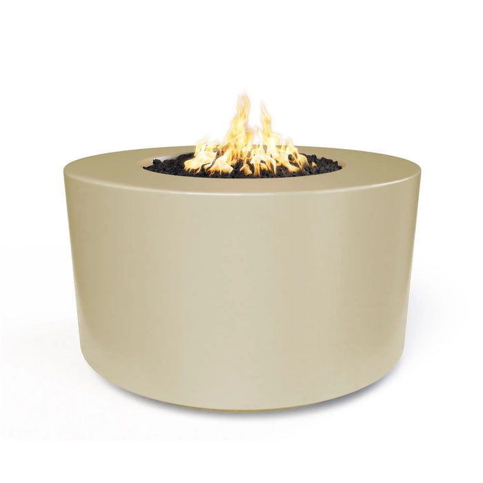 The Outdoor Plus Florence 32" x 18" Round GFRC Concrete Tall Fire Pit The Outdoor Plus Dreamwood Living