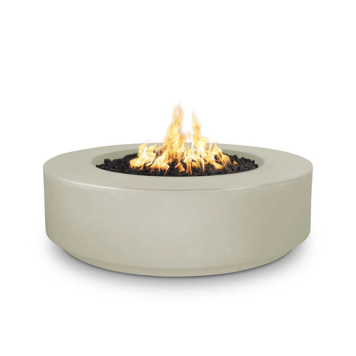The Outdoor Plus Florence 42" x 12" Round GFRC Concrete Tall Fire Pit The Outdoor Plus Dreamwood Living