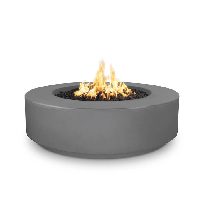 The Outdoor Plus Florence 42" x 12" Round GFRC Concrete Tall Fire Pit The Outdoor Plus Dreamwood Living