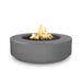 The Outdoor Plus Florence 42" x 12" Round GFRC Concrete Tall Fire Pit The Outdoor Plus Dreamwood Living