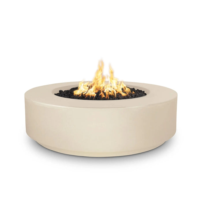 The Outdoor Plus Florence 42" x 12" Round GFRC Concrete Tall Fire Pit The Outdoor Plus Dreamwood Living