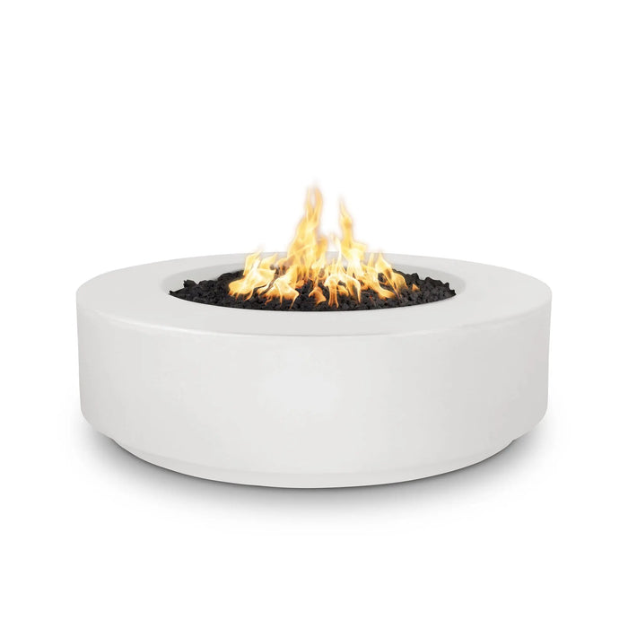 The Outdoor Plus Florence 42" x 12" Round GFRC Concrete Tall Fire Pit The Outdoor Plus Dreamwood Living