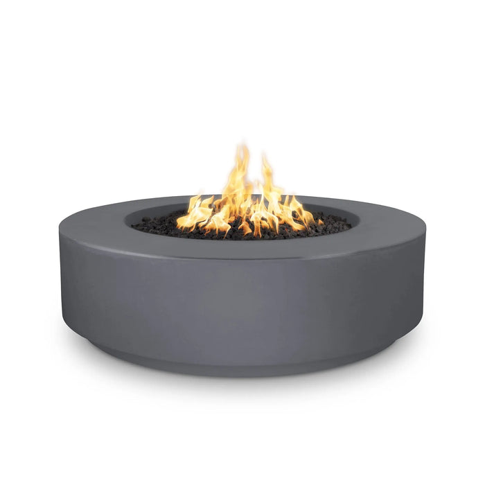The Outdoor Plus Florence 42" x 12" Round GFRC Concrete Tall Fire Pit The Outdoor Plus Dreamwood Living