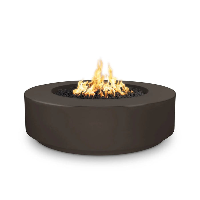 The Outdoor Plus Florence 42" x 12" Round GFRC Concrete Tall Fire Pit The Outdoor Plus Dreamwood Living