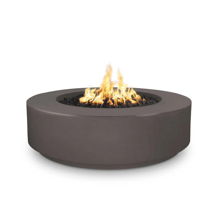 The Outdoor Plus Florence 42" x 12" Round GFRC Concrete Tall Fire Pit The Outdoor Plus Dreamwood Living