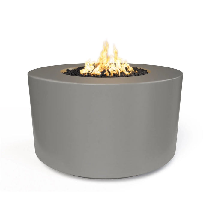 The Outdoor Plus Florence 42" x 24" Round GFRC Concrete Tall Fire Pit The Outdoor Plus Dreamwood Living