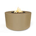 The Outdoor Plus Florence 42" x 24" Round GFRC Concrete Tall Fire Pit The Outdoor Plus Dreamwood Living