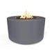 The Outdoor Plus Florence 42" x 24" Round GFRC Concrete Tall Fire Pit The Outdoor Plus Dreamwood Living