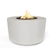 The Outdoor Plus Florence 42" x 24" Round GFRC Concrete Tall Fire Pit The Outdoor Plus Dreamwood Living