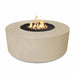 The Outdoor Plus Florence 46" x 20" Round GFRC Concrete Tall Fire Pit The Outdoor Plus Dreamwood Living